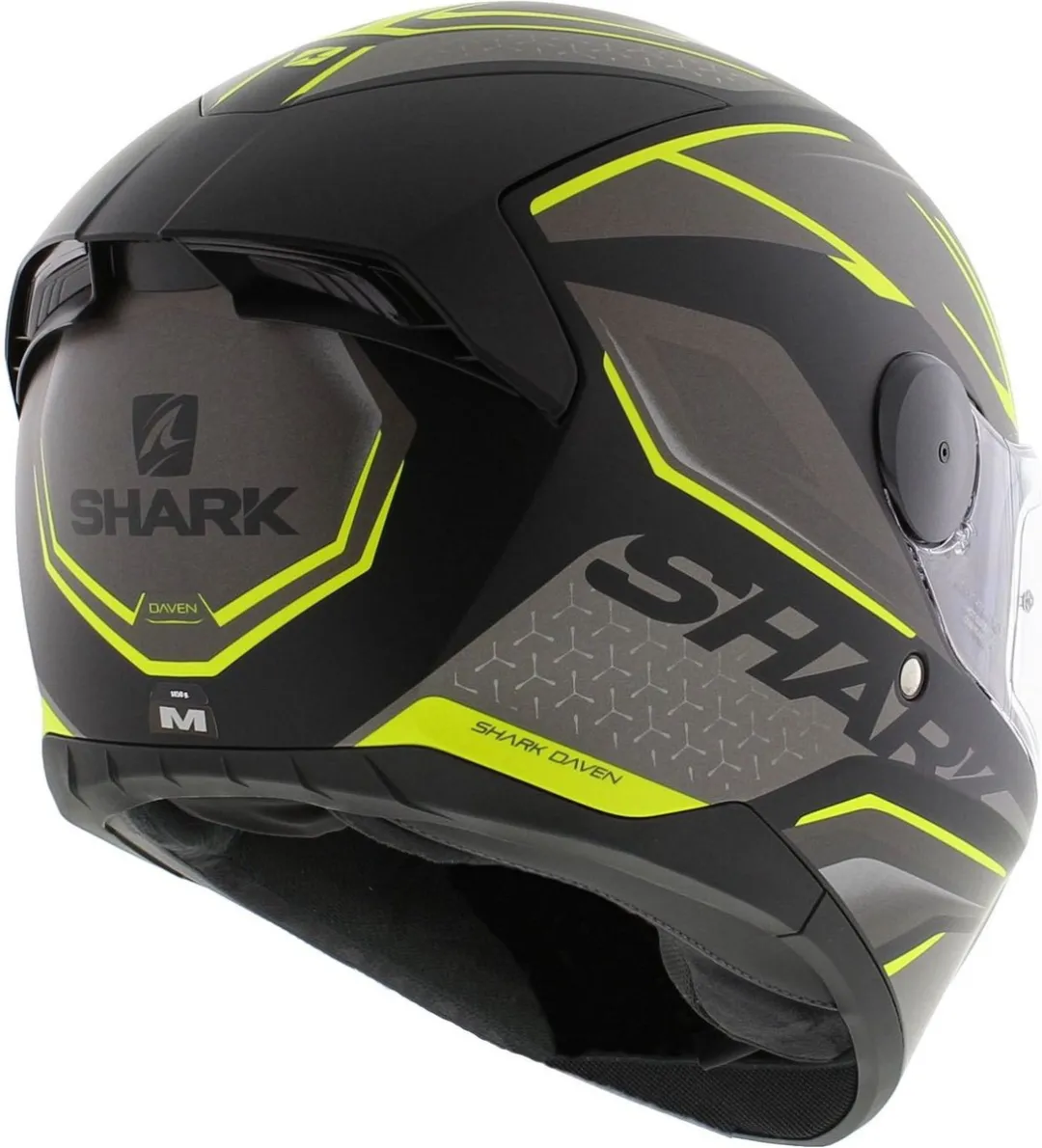Shark D-SKWAL 2 DAVEN Motorhelm - Maat S - Mat Zwart