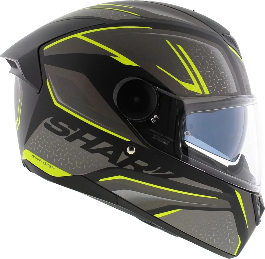 Shark D-SKWAL 2 DAVEN Motorhelm - Maat S - Mat Zwart