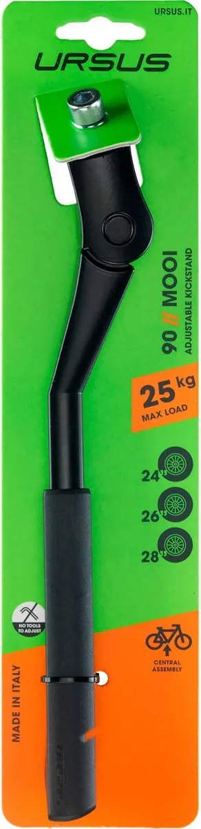 Ursus Enkele Standaard Fietsenstandaard 26-28" - Zwart