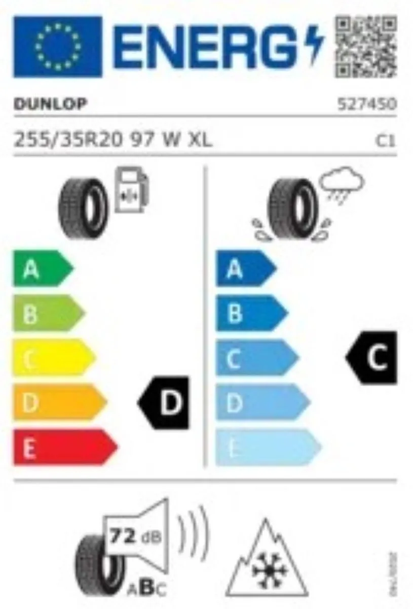 Dunlop SP Winter Sport 3D 255/35 R20 97W XL Winterband