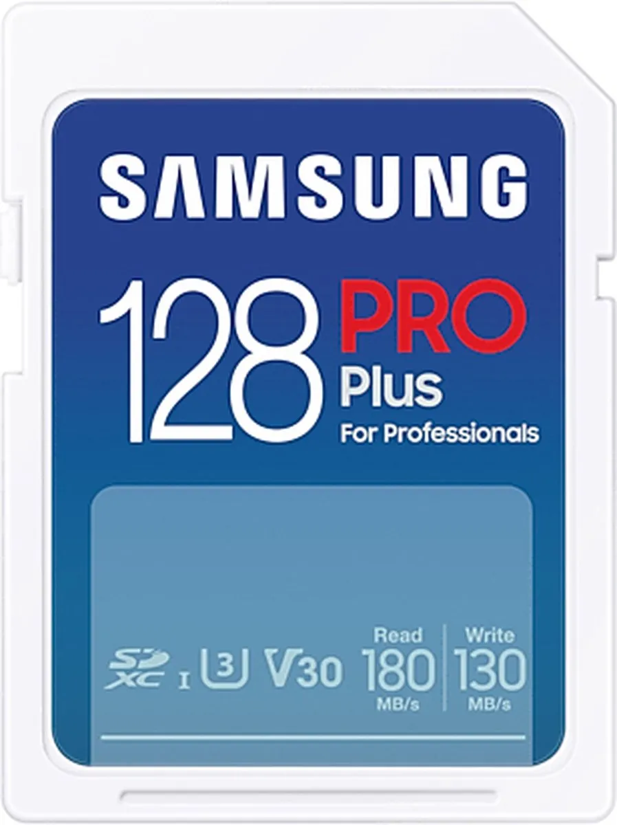 Samsung PRO Plus SD Kaart 128GB - 180/130 MB/s - afbeelding 6 van 6