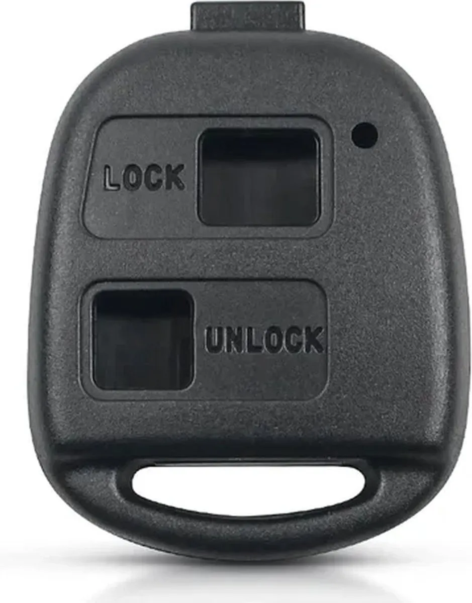 Autosleutel behuizing geschikt voorToyota autosleutel behuizing met Pad en microschakelaars./ Toyota Yaris/ Camry / Rav4 / Corolla / Land Cruiser.