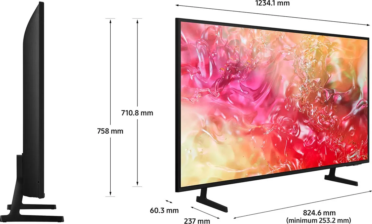 Samsung Series 7 UE55DU7100KXXU 55" 4K Smart TV - Zwart