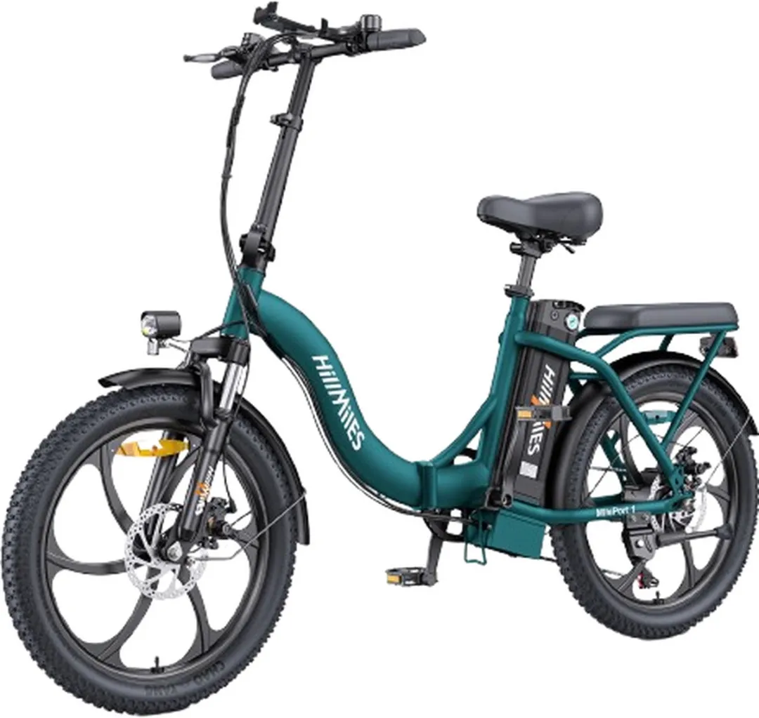 HillMiles MilePort 1 elektrische fiets - 20 inch opvouwbare e-bike - 250W motor