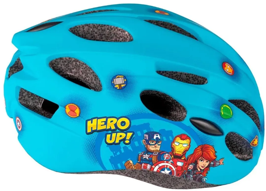 Disney Marvel Avengers Kinderfietshelm 52-56cm - Blauw - afbeelding 6 van 6