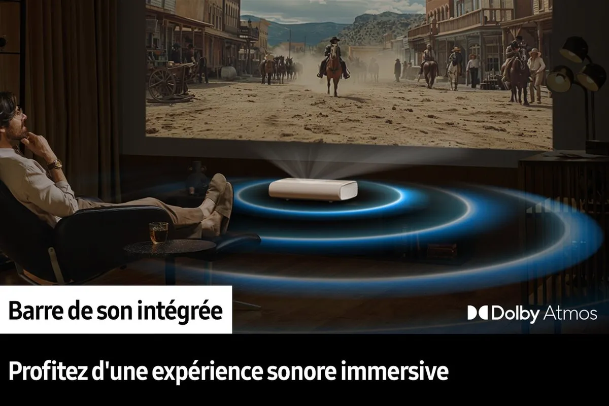 Samsung The Premiere SP-LPU9DSAX Projector - UHD 4K Wit
