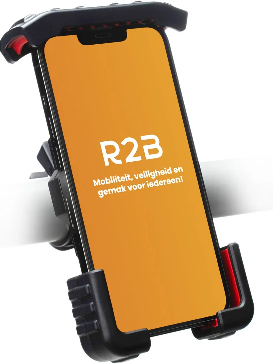 R2B Robuuste Telefoonhouder Fiets Delft