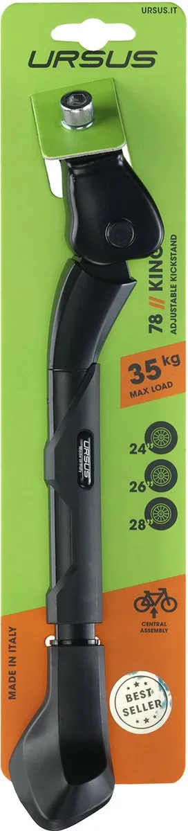 Ursus Verstelbare Fietsstandaard 26-28 inch - Zwart - Max 35 kg