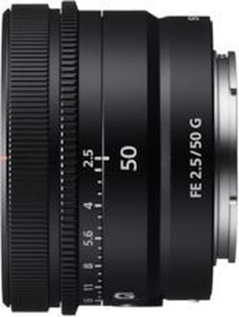 Sony SEL50F25G.SYX 50mm F2.5G Lens - Zwart