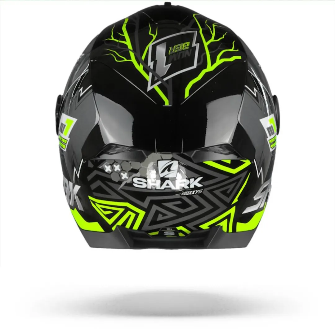 Shark Skwal 2.2 Noxxys Integraalhelm - XS - Zwart/Geel/Zilver