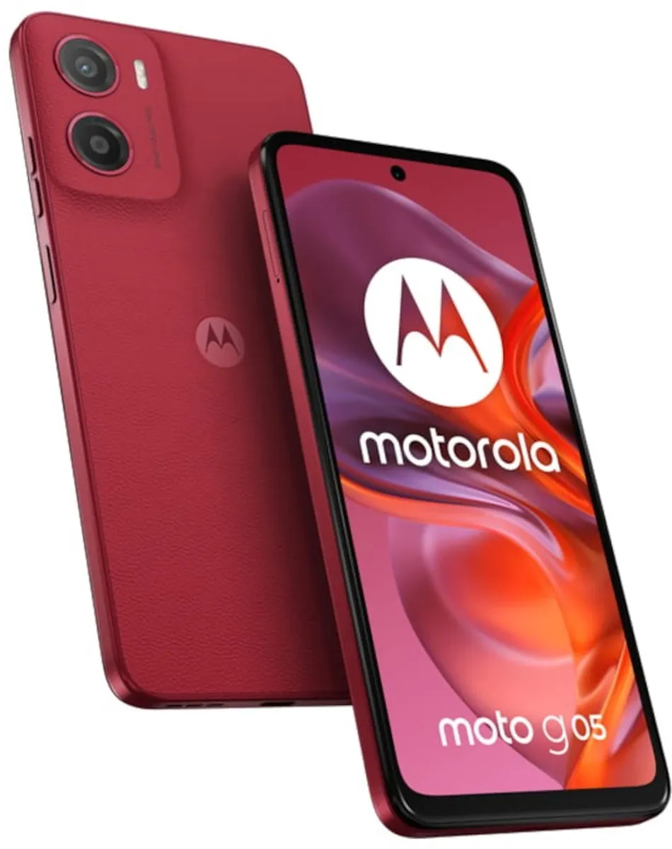 Motorola moto g05 PB6L0005SE Smartphone - 64GB - Plum Red