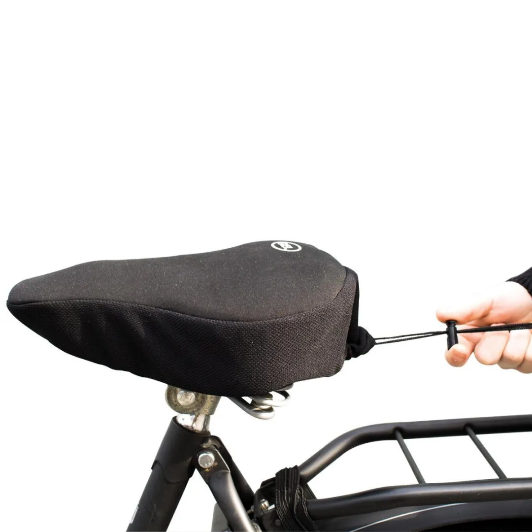 Dunlop Fietszadelhoes Gel 24x27cm - Zwart - afbeelding 6 van 6