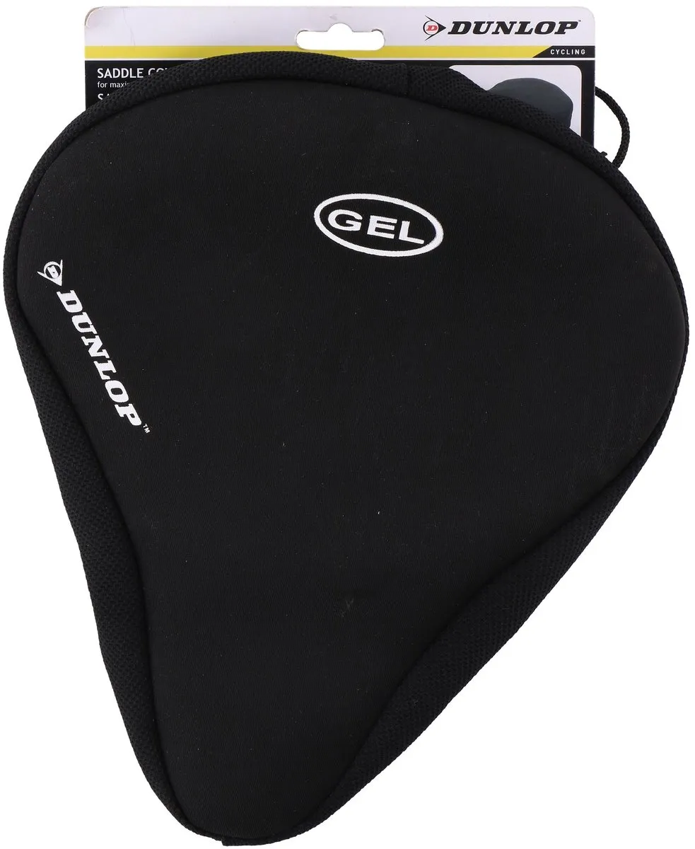 Dunlop Fietszadelhoes Gel 24x27cm - Zwart