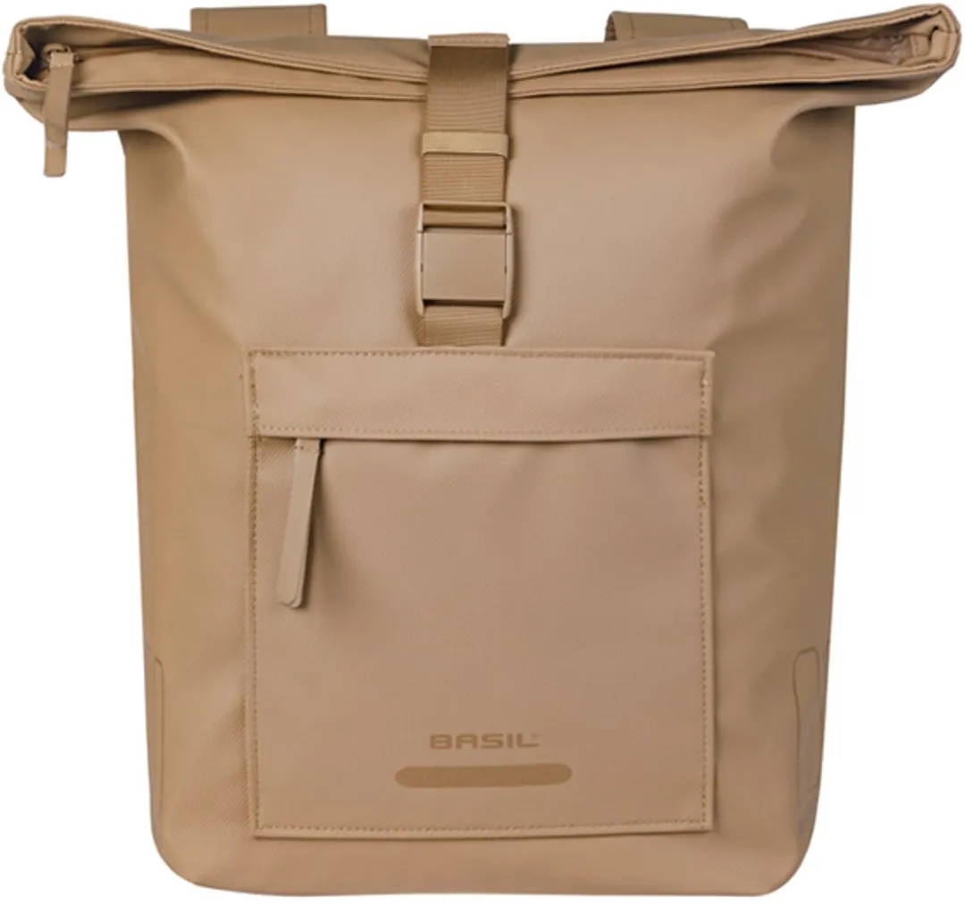 Basil Brooklyn Dubbele Fietstas 41L - Zand