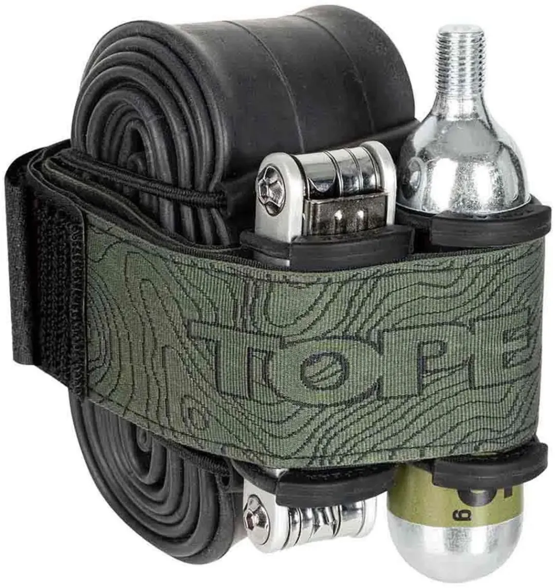 Topeak Elementa Strap Polsband - Grijs/Zwart