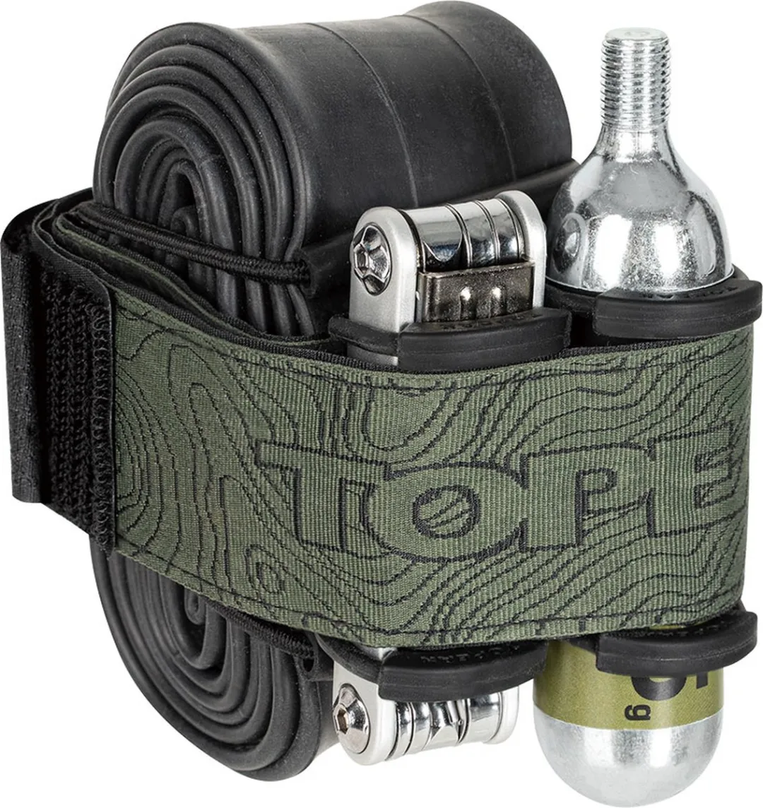 Topeak Elementa Strap Polsband - Grijs/Zwart