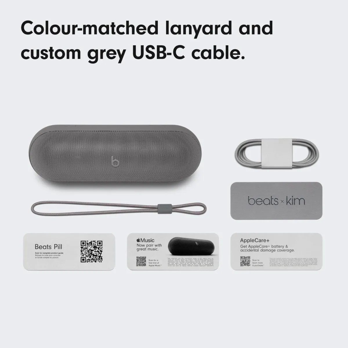 Apple Beats Pill MW463ZM/A Draadloze Bluetooth-speaker - Donker grijs
