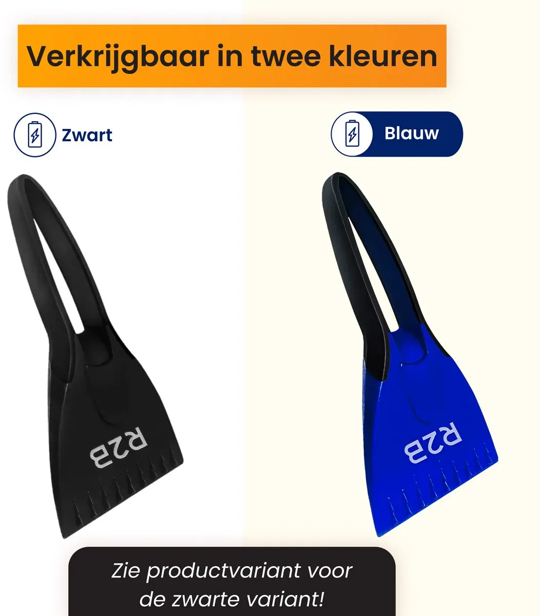 R2B IJskrabber Auto met IJsbreker - Blauw