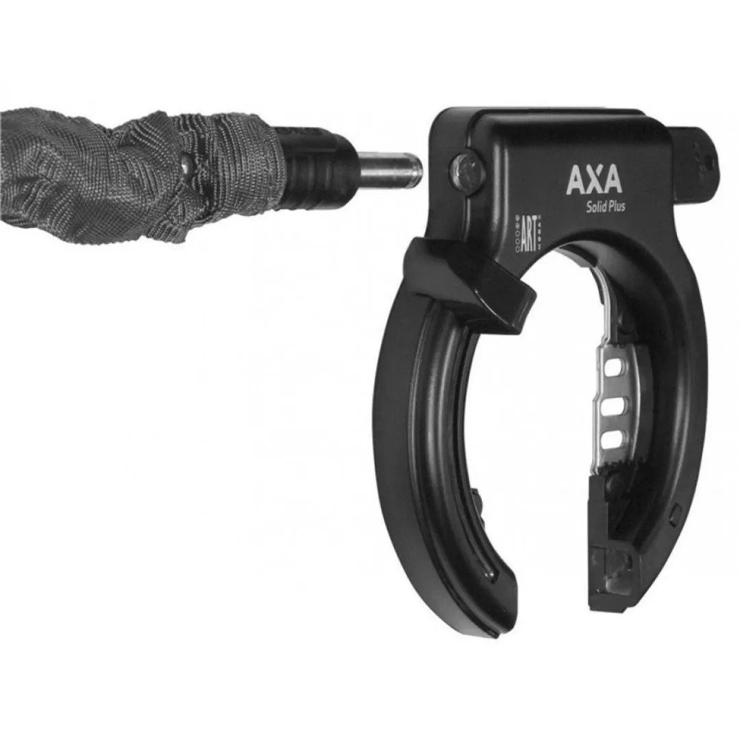 AXA Ringslot Solid Plus Art-2 - Zwart