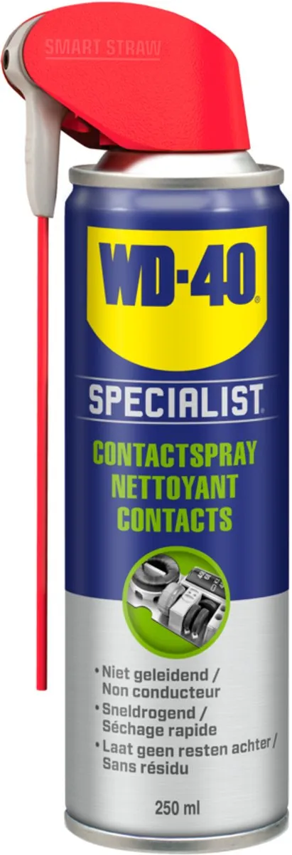 WD-40 Snelwerkende Contactspray 250ml - Grijs