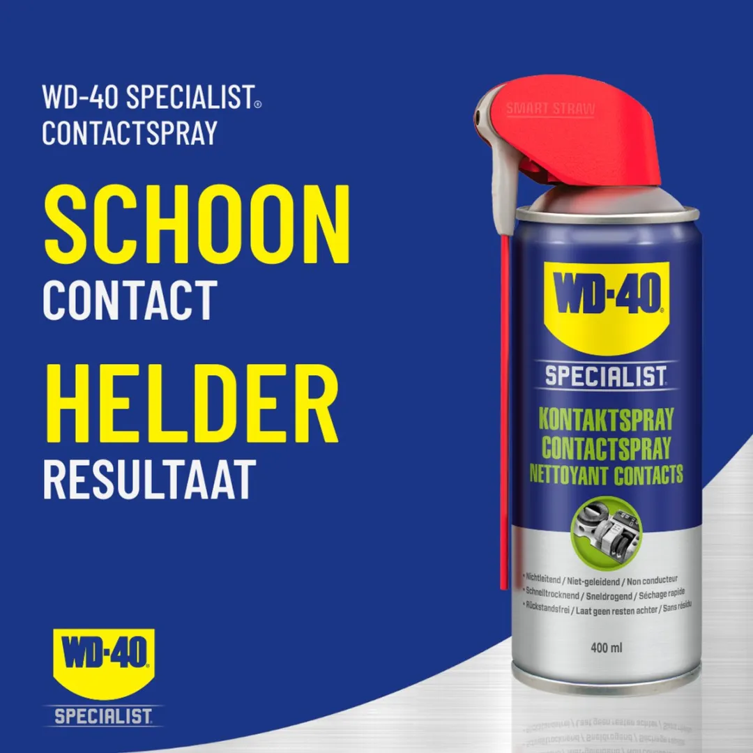 WD-40 Snelwerkende Contactspray 250ml - Grijs