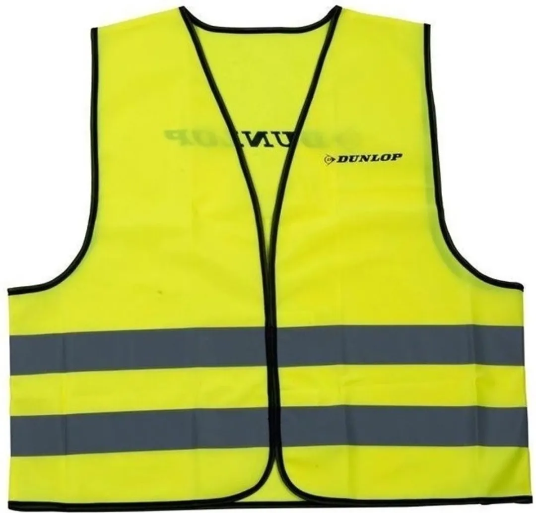 Dunlop Veiligheidsvest - 4 Stuks - Geel