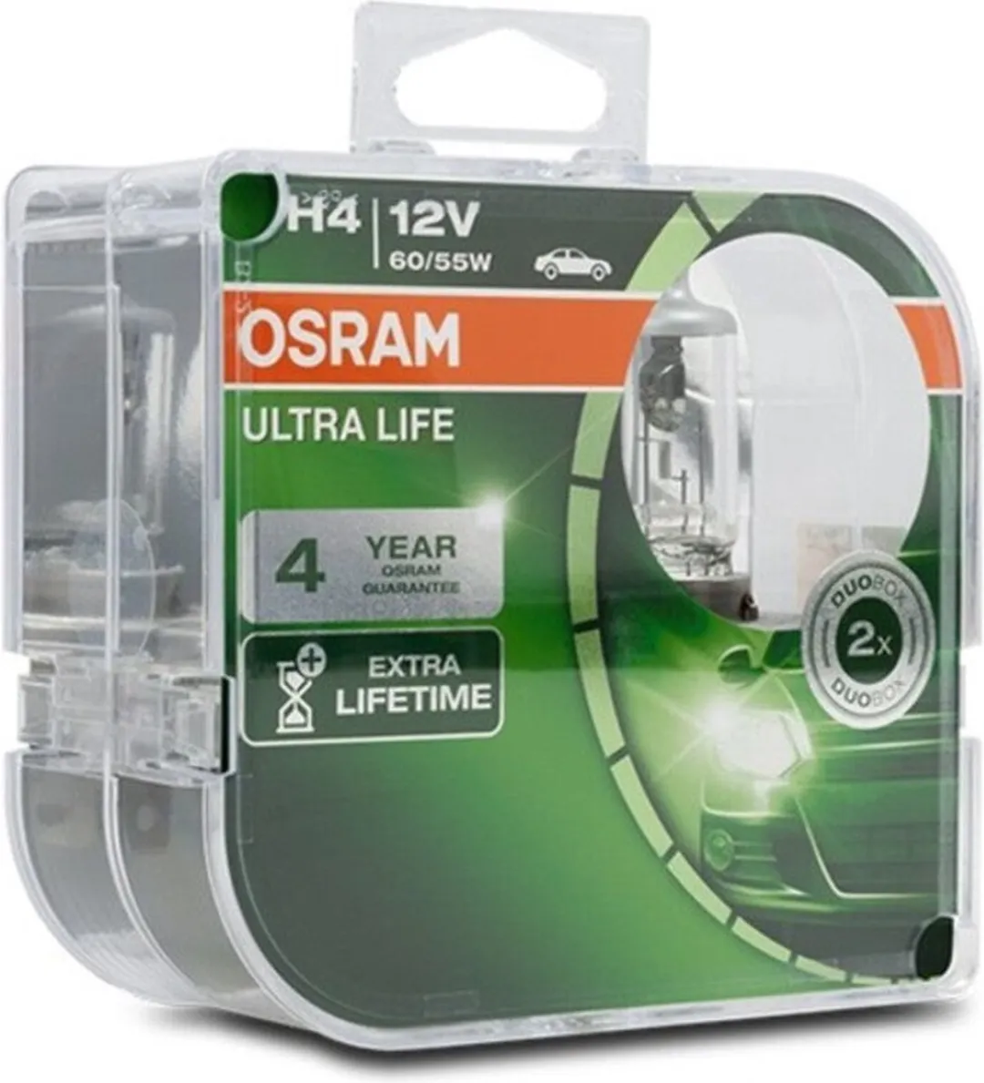 Osram Ultra Life H4 Autolamp 12V 60/55W