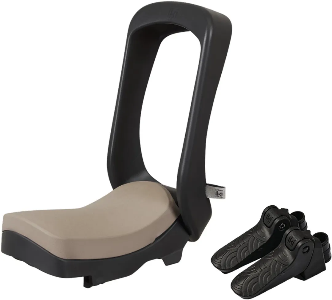 Urban Iki Junior Fietsstoeltje Bincho Black/Inaho Beige