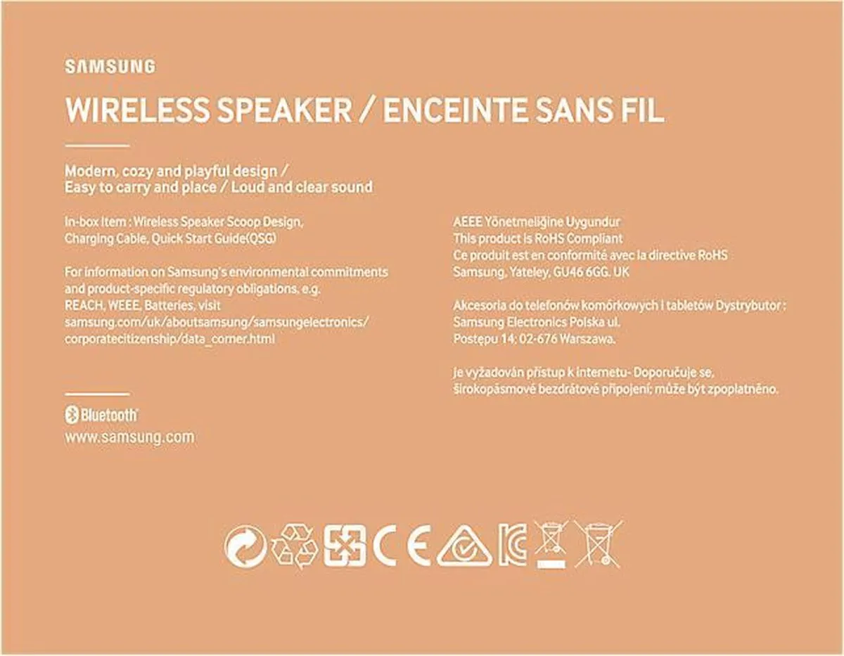 Samsung EO-SG510 Draadloze Speaker - Bruin