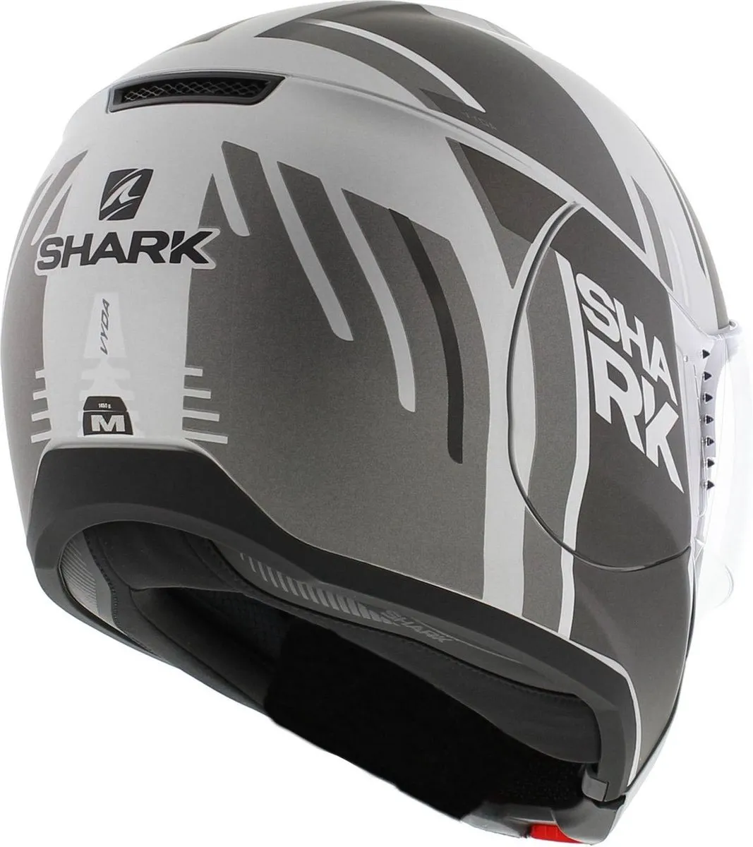 Shark EVOJET VYDA MAT Motorhelm - Maat S - Zwart
