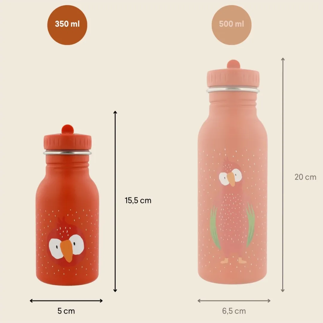 Trixie Mr. Parrot RVS Waterfles 350ml - Rood