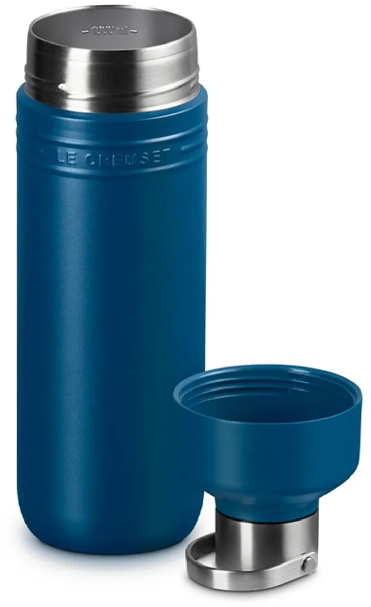 Le Creuset Drinkfles On The Go 1,0L - Deep Teal