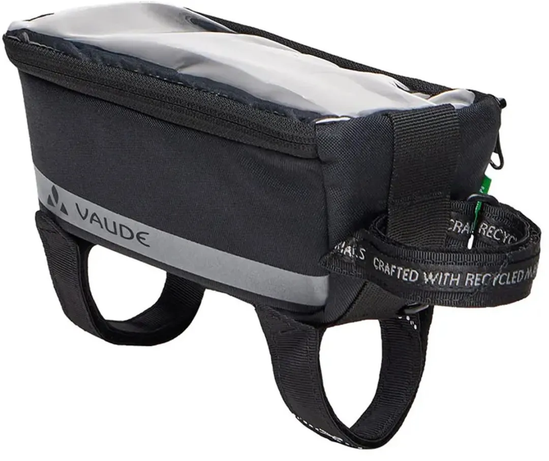 Vaude Top Tube Phone Bag - 1L - Zwart