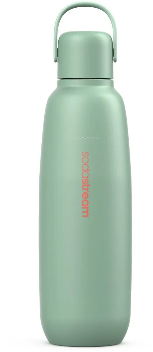 SodaStream Fizz&Go RVS Fles 0.9L