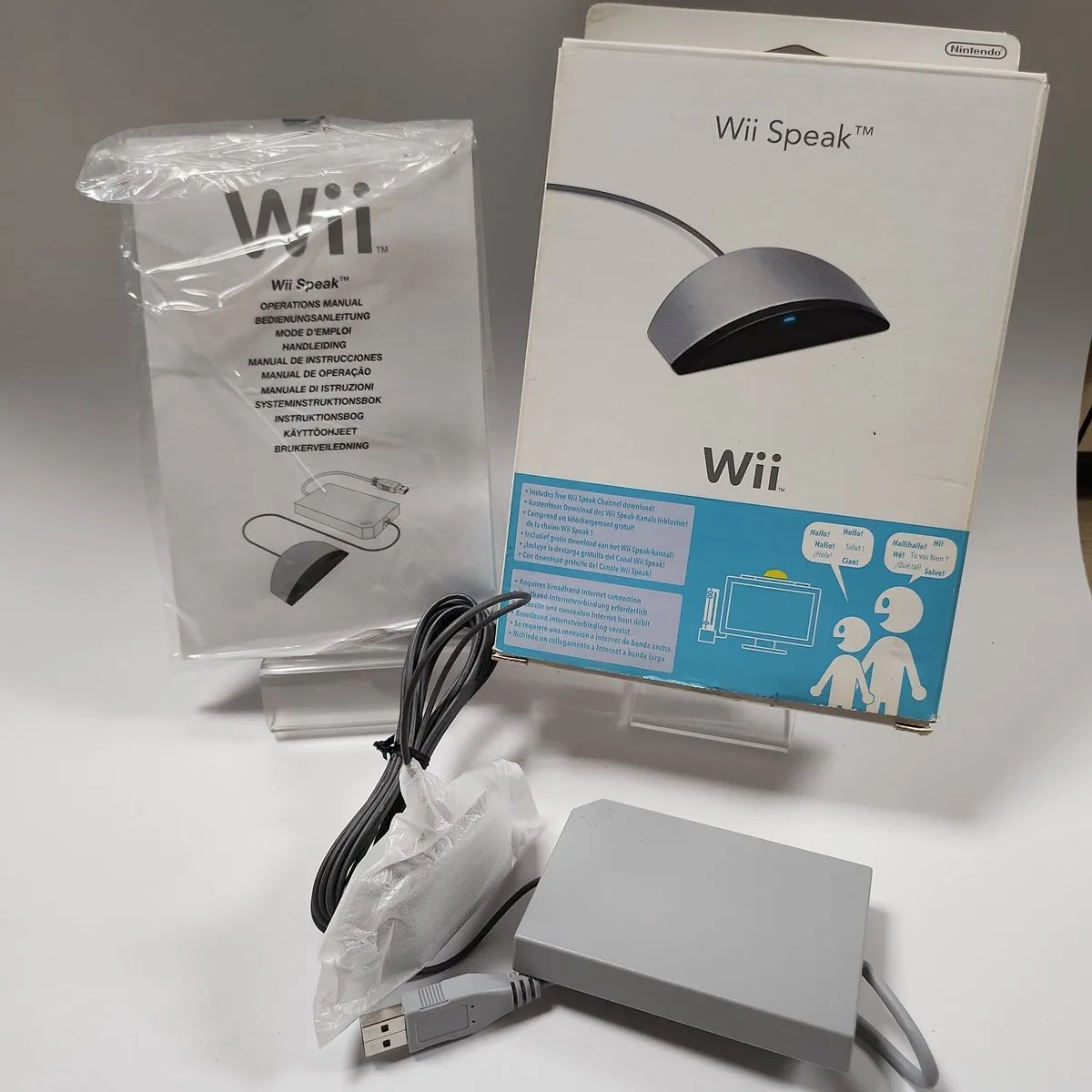 Nintendo Wii Speak Microfoon - Grijs - afbeelding 5 van 6