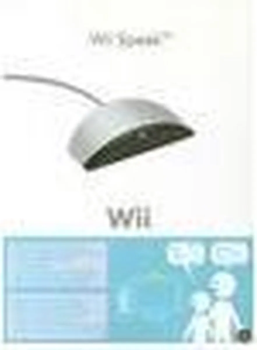 Nintendo Wii Speak Microfoon
