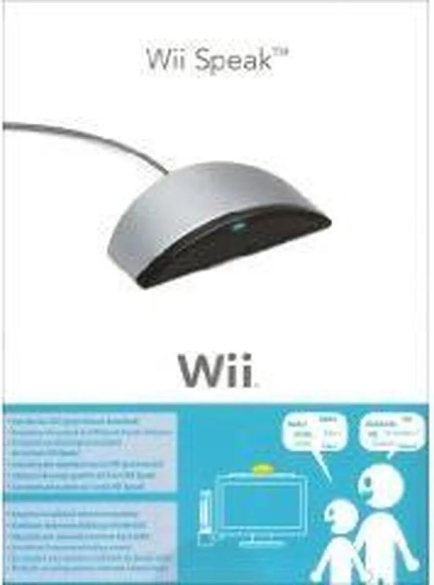 Nintendo Wii Speak Microfoon - Grijs - afbeelding 4 van 6