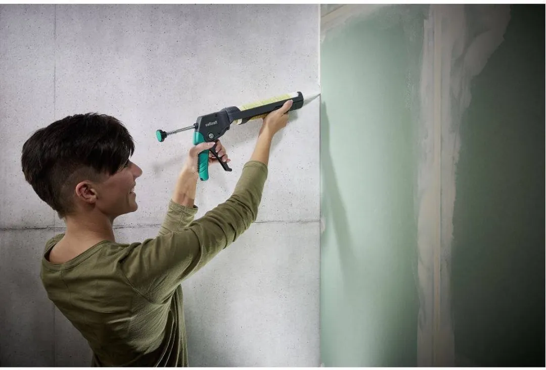 Wolfcraft MG350 Siliconenpistool - Groen