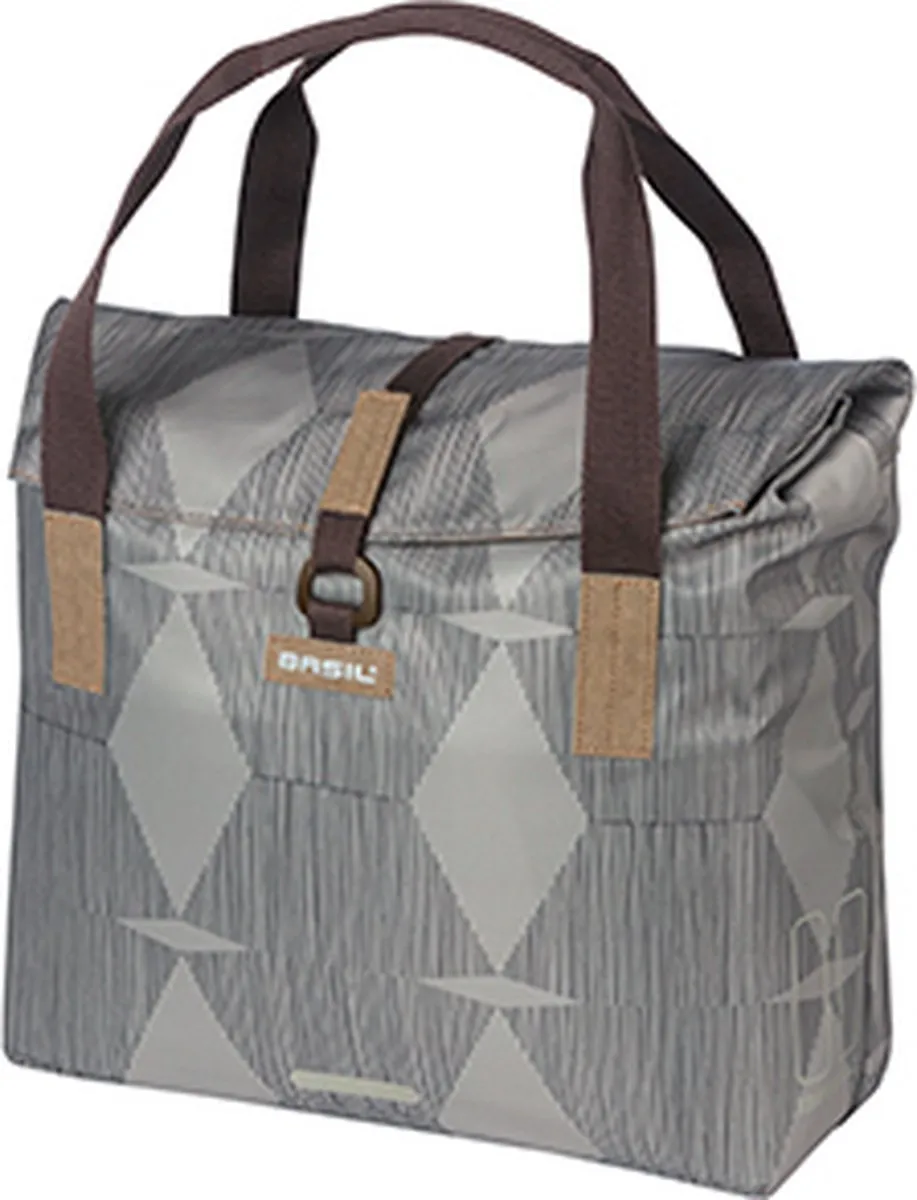 Basil Elegance Fietsshopper 20L - Chateau Taupe