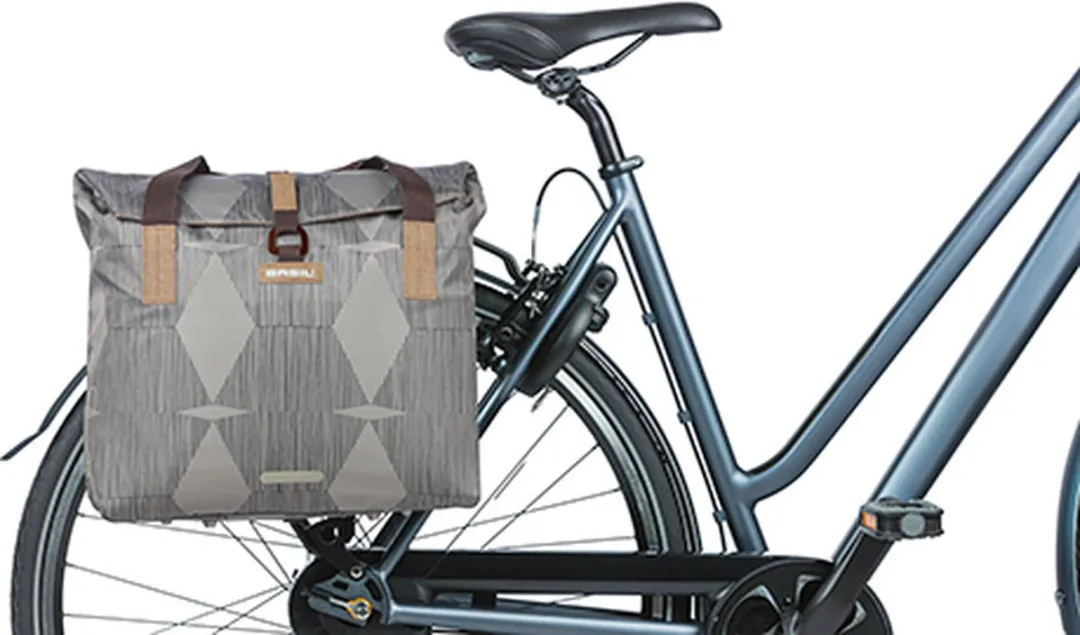 Basil Elegance Fietsshopper 20L - Chateau Taupe