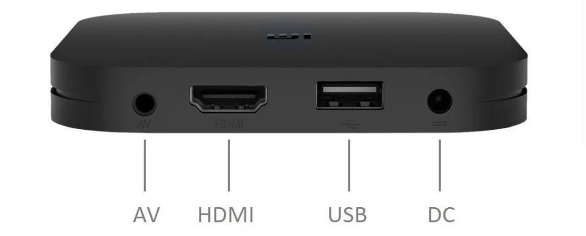 Xiaomi Mi Box S GADGETS60220001 Netwerkspeler - Zwart