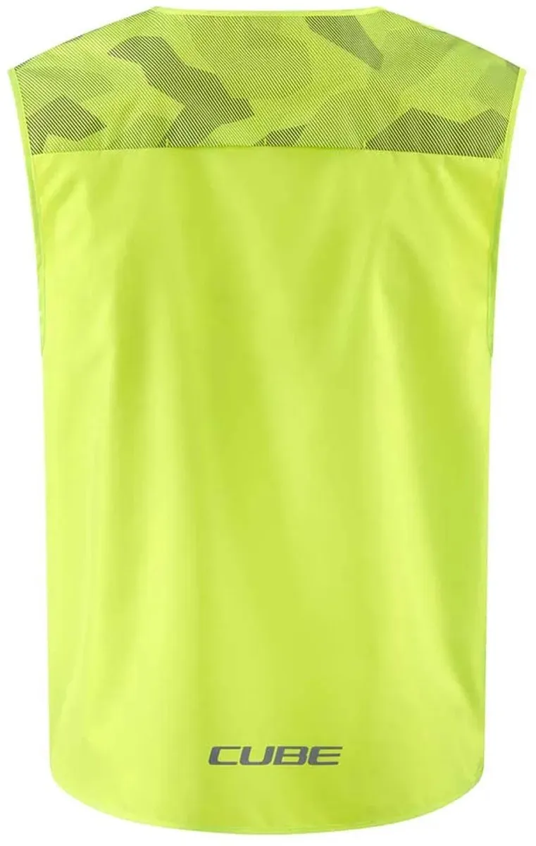 Cube Safety Cmpt Gilet - Geel M-L