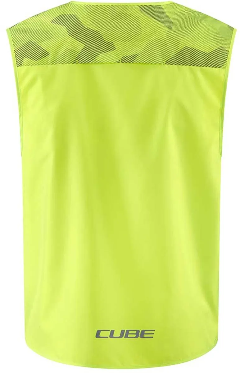 Cube Safety Cmpt Gilet - Geel M-L