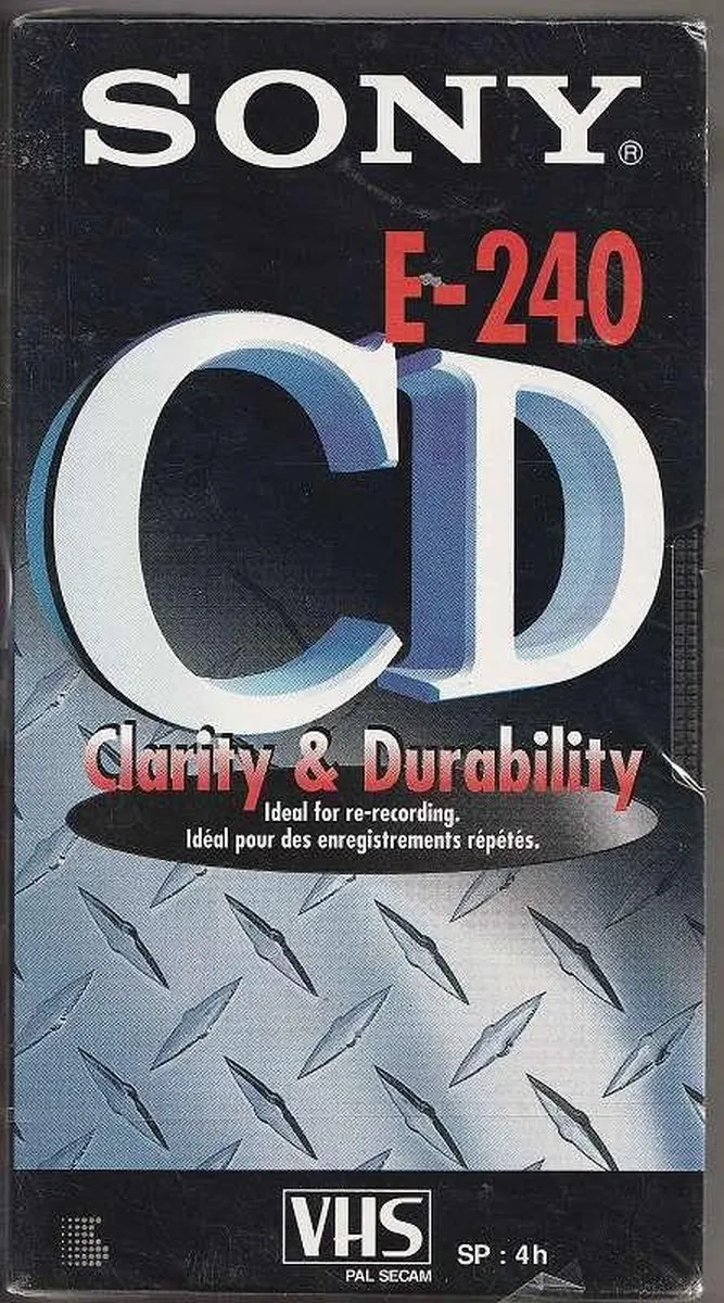 Sony E-240d VHS Videoband