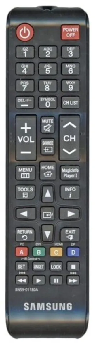 Samsung BN59-01180A Afstandsbediening - Zwart