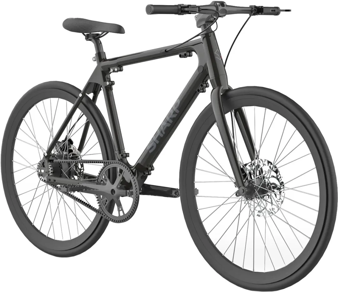 Sharp Milano BK-RS08-EB E-bike 250W - 375Wh - 1 Versnelling - Zwart