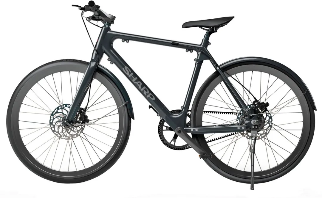 Sharp Milano BK-RS08-EB E-bike 250W - 375Wh - 1 Versnelling - Zwart