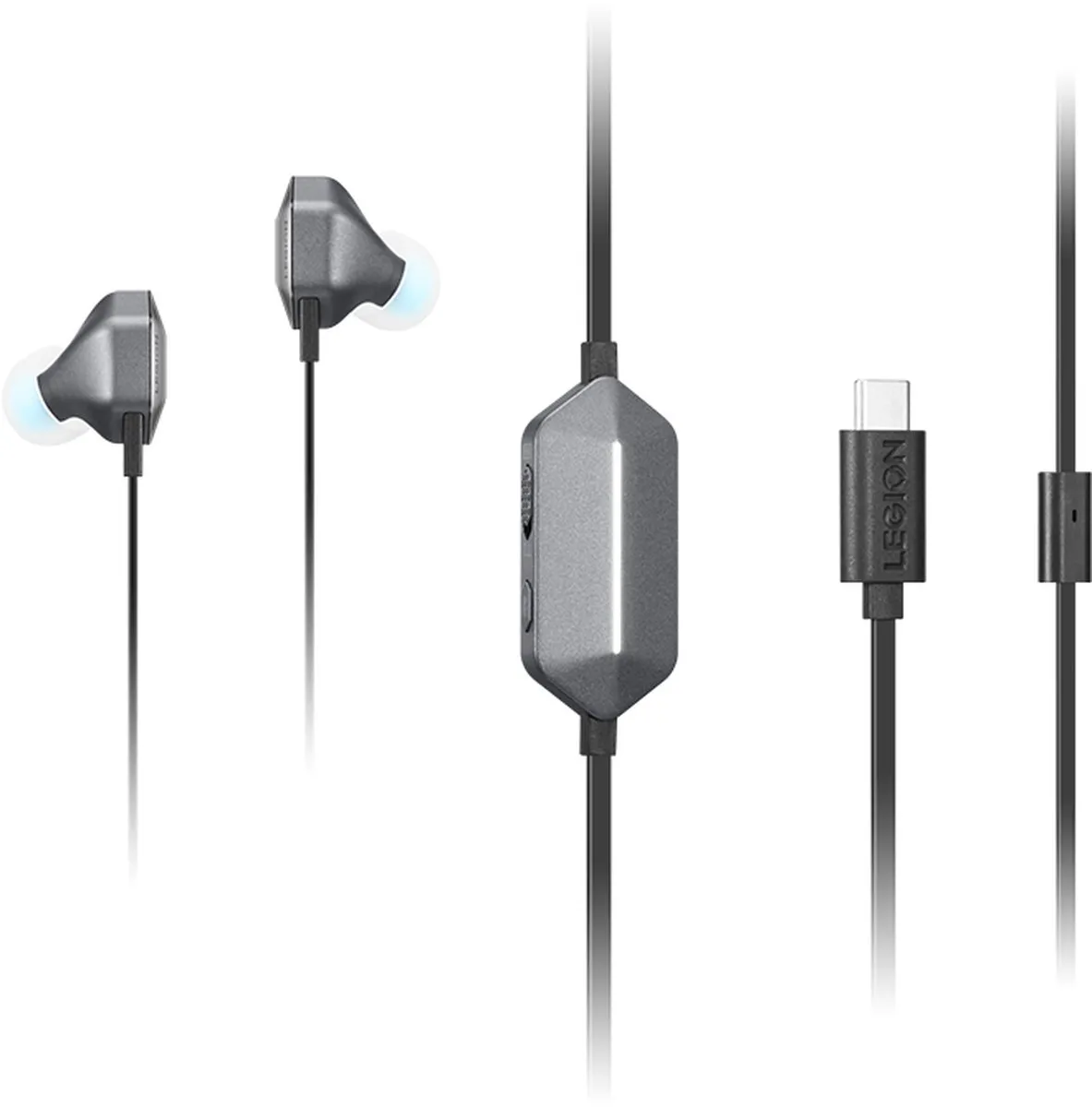 Lenovo Legion E510 In-Ear Gaming Headphones - Grijs