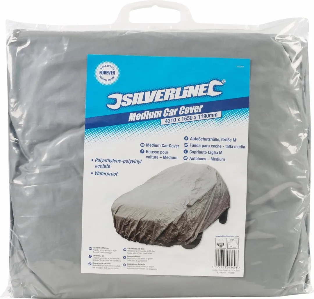 Silverline Autohoes Waterdicht UV-bestendig Maat M