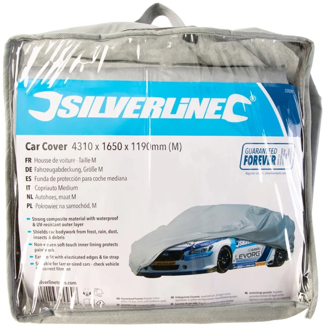 Silverline Autohoes Waterdicht UV-bestendig Maat M